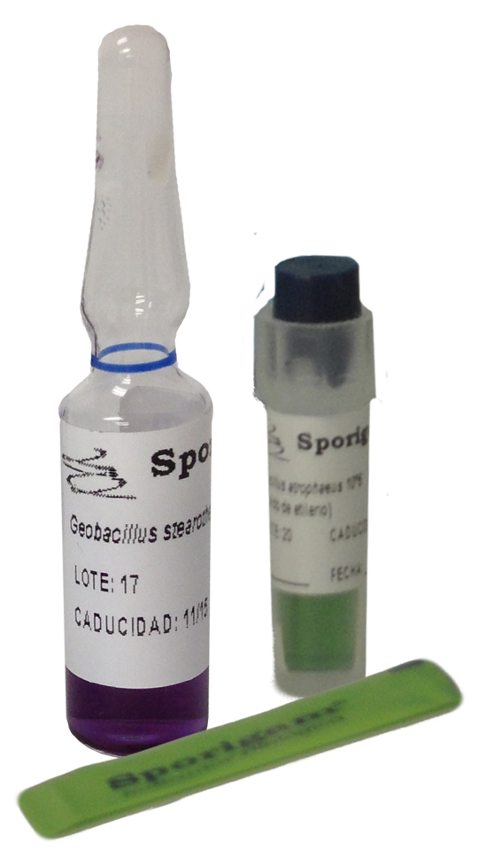 Indicadores biológicos marca Sporigam